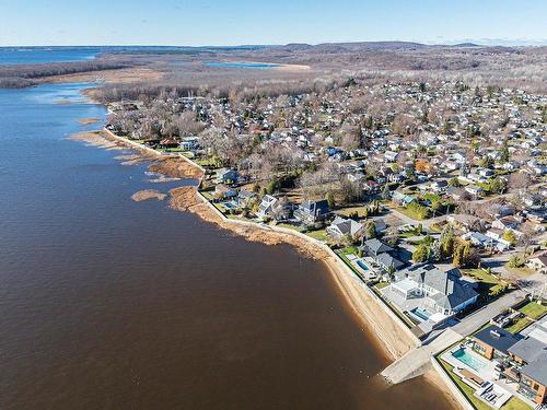 Aerial photo - 172 57E Avenue, Pointe-Calumet, QC - Outdoor With Body Of Water With View