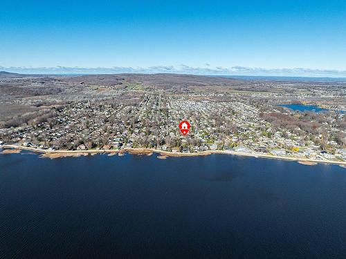 Aerial photo - 172 57E Avenue, Pointe-Calumet, QC - Outdoor With Body Of Water With View