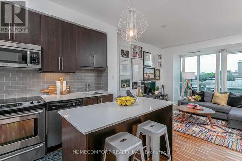 514 - 1169 Queen Street W, Toronto, ON - Indoor Photo Showing Kitchen With Upgraded Kitchen