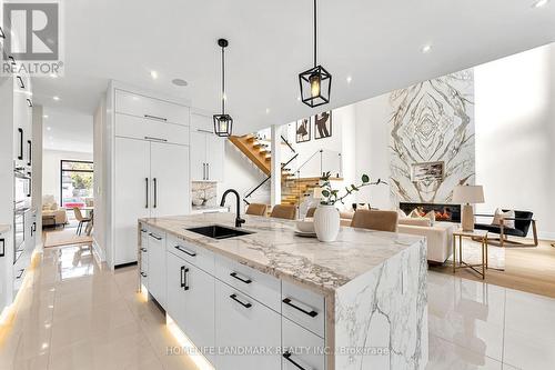 250 Jones Street, Oakville, ON - Indoor Photo Showing Kitchen With Upgraded Kitchen