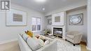 592 Highglen Avenue, Markham, ON  - Indoor Photo Showing Living Room With Fireplace 