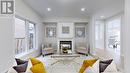 592 Highglen Avenue, Markham, ON  - Indoor Photo Showing Living Room With Fireplace 