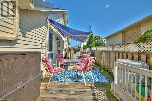 104 Carriage Road, St. Catharines, ON - Outdoor With Deck Patio Veranda