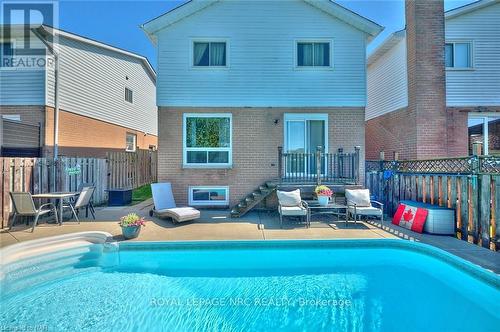 38 Culligan Crescent, Thorold, ON - Outdoor With In Ground Pool With Deck Patio Veranda With Exterior