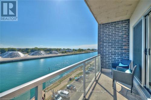 606 - 118 West Street, Port Colborne, ON - Outdoor With Body Of Water With Balcony With View