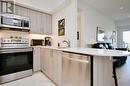 604 - 300 Essa Road, Barrie, ON  - Indoor Photo Showing Kitchen 