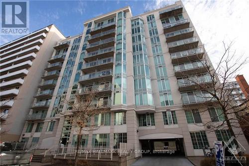 1002 - 138 Somerset Street W, Ottawa, ON - Outdoor With Balcony With Facade