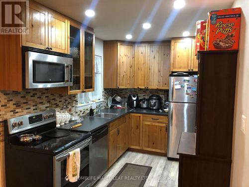 78 Mcmullen Crescent, Brampton, ON - Indoor Photo Showing Kitchen With Double Sink