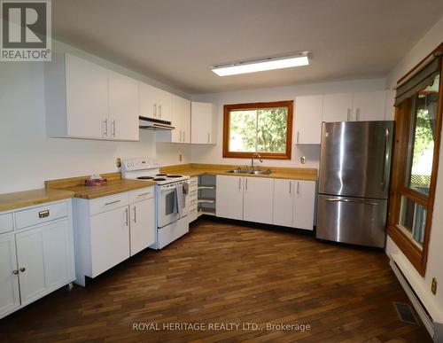 3 Basswood Drive, Kawartha Lakes, ON - Indoor Photo Showing Kitchen With Double Sink