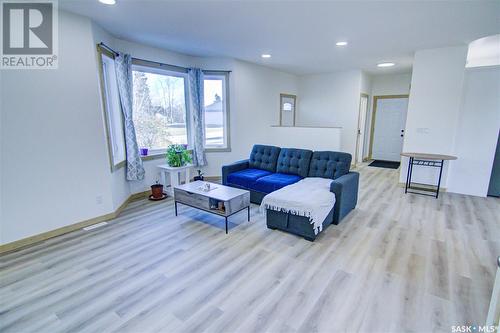 108 Central Avenue, Love, SK - Indoor Photo Showing Living Room