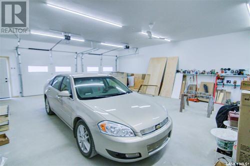 108 Central Avenue, Love, SK - Indoor Photo Showing Garage