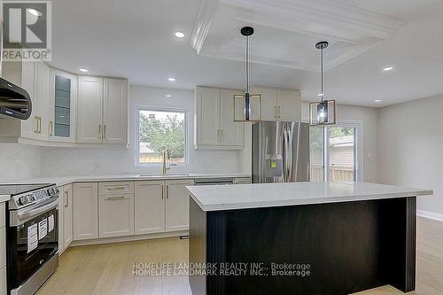 20 Heggie Road, Brampton, ON - Indoor Photo Showing Kitchen With Upgraded Kitchen