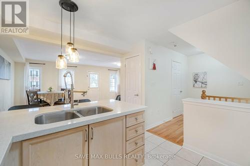 3033 Drumloch Avenue, Oakville, ON - Indoor Photo Showing Kitchen With Double Sink