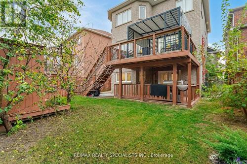 37 Harbourtown Crescent, Brampton, ON - Outdoor With Deck Patio Veranda