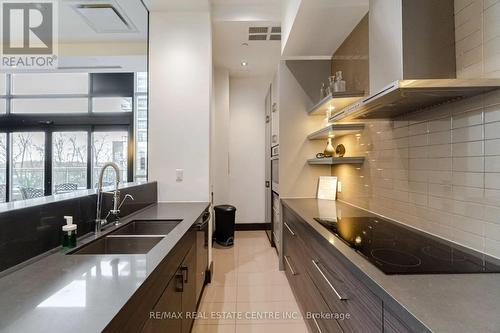 2406 - 33 Shore Breeze Drive, Toronto, ON - Indoor Photo Showing Kitchen With Double Sink