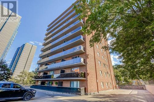 201 - 81 Charlton Avenue E, Hamilton, ON - Outdoor With Balcony