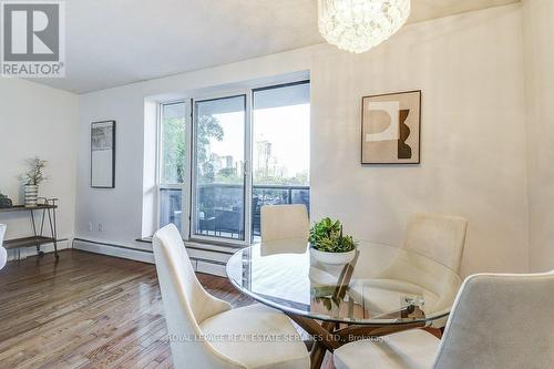 201 - 81 Charlton Avenue E, Hamilton, ON - Indoor Photo Showing Dining Room