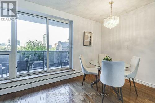 201 - 81 Charlton Avenue E, Hamilton, ON - Indoor Photo Showing Dining Room