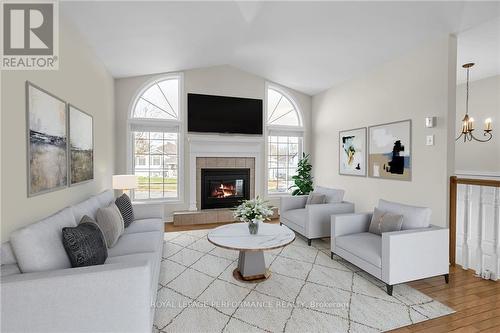 236 Northwoods Crescent, Stormont, Dundas And Glengarry, ON - Indoor Photo Showing Living Room With Fireplace