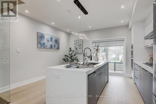 643 Beresford Avenue, Toronto, ON - Indoor Photo Showing Kitchen With Upgraded Kitchen