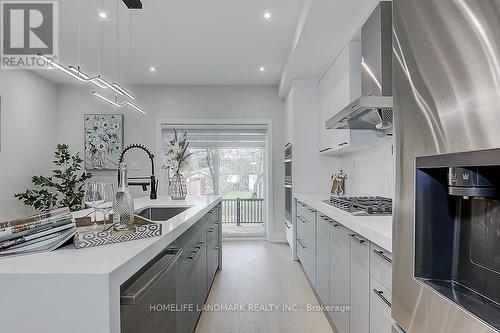 643 Beresford Avenue, Toronto, ON - Indoor Photo Showing Kitchen With Upgraded Kitchen