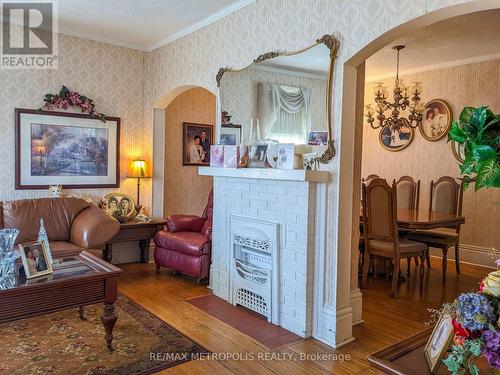 529 Christina Street N, Sarnia, ON - Indoor Photo Showing Other Room With Fireplace