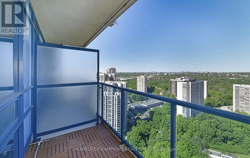 3101 - 181 Wynford Drive, Toronto, ON - Outdoor With Balcony With View With Exterior