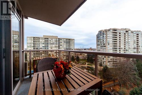 907 - 1200 The Esplanade N, Pickering, ON - Outdoor With Balcony With View