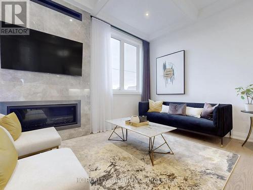 119A Bond Crescent, Richmond Hill, ON - Indoor Photo Showing Living Room With Fireplace