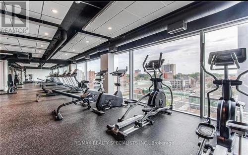 3309 - 60 Frederick Street, Kitchener, ON - Indoor Photo Showing Gym Room