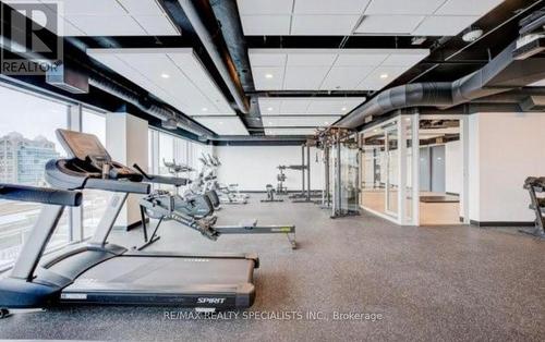 3309 - 60 Frederick Street, Kitchener, ON - Indoor Photo Showing Gym Room