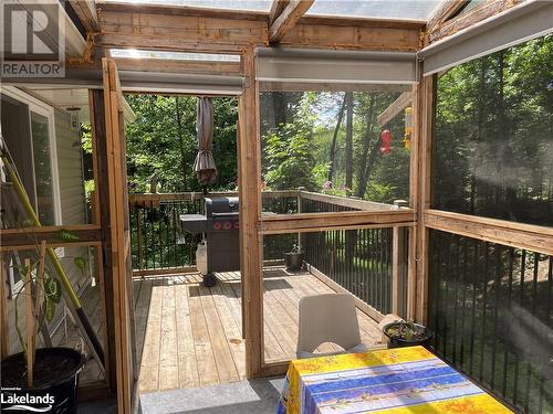 View of wooden deck - 1010 Fern Glen Road, Emsdale, ON -  Photo Showing Other Room