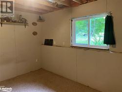 Basement with carpet flooring - 