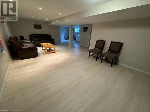 Living area featuring light hardwood / wood-style flooring - 3877 Hwy 17 E, Mattawa, ON - Indoor