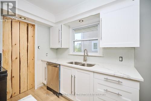 12 Cliff Road, St. Catharines, ON - Indoor Photo Showing Kitchen With Double Sink