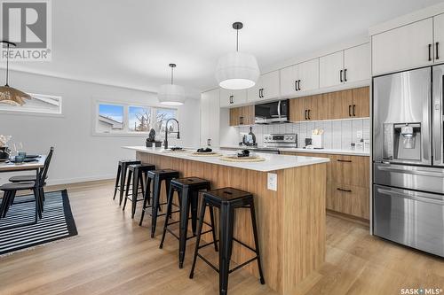 3726 Argyle Road, Regina, SK - Indoor Photo Showing Kitchen With Upgraded Kitchen