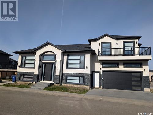 135 Fast Crescent, Saskatoon, SK - Outdoor With Balcony With Facade