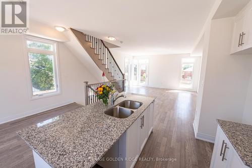 9 Shatner Turnabout, Vaughan, ON - Indoor Photo Showing Kitchen With Double Sink