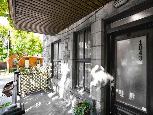 Balcon - 1043 Rue St-Philippe, Montréal (Le Sud-Ouest), QC - Outdoor With Exterior