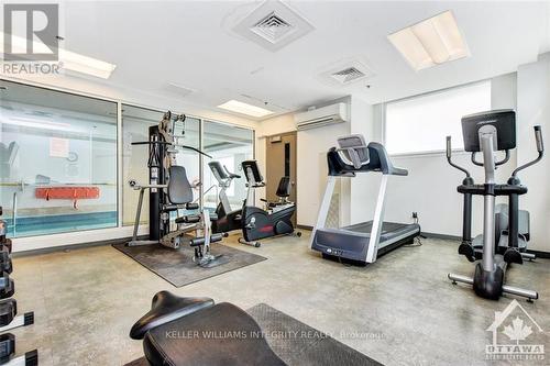 808 - 238 Besserer Street, Ottawa, ON - Indoor Photo Showing Gym Room