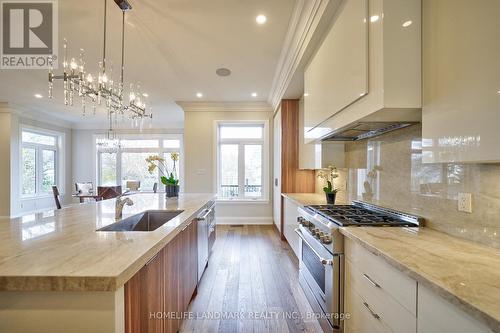 110 Mcallister Road, Toronto, ON - Indoor Photo Showing Kitchen With Upgraded Kitchen