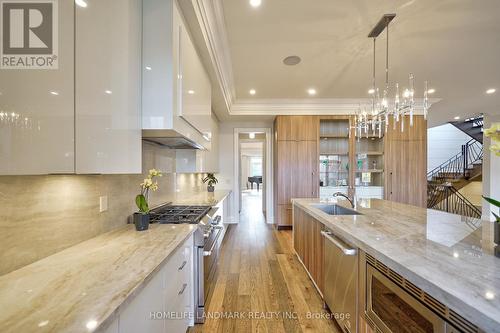 110 Mcallister Road, Toronto, ON - Indoor Photo Showing Kitchen With Upgraded Kitchen