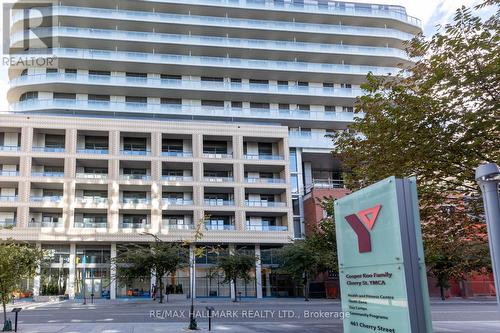 813 - 425 Front Street E, Toronto, ON - Outdoor With Balcony With Facade