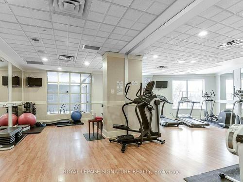 1019A-700 Humberwood Blvd, Toronto, ON - Indoor Photo Showing Gym Room