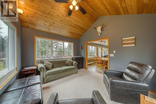 Den - 4880 James Street, Fairmont Hot Springs, BC - Indoor Photo Showing Living Room