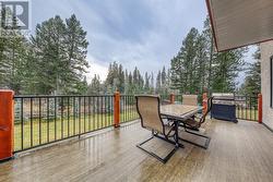 Large deck, accessed from living/dining area - 