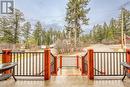 View looking out of the front door - 4880 James Street, Fairmont Hot Springs, BC  - Outdoor With Deck Patio Veranda 