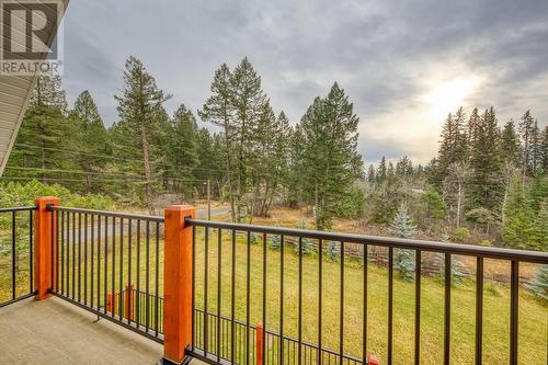 View from balcony off bedroom 3 - 4880 James Street, Fairmont Hot Springs, BC - Outdoor