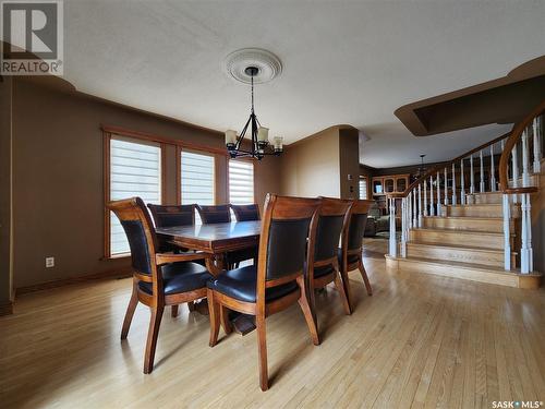 424 Abel Drive, Crooked Lake, SK - Indoor Photo Showing Dining Room