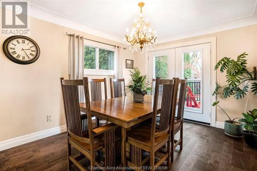 17 Tweedsmuir Avenue East, Chatham, ON - Indoor Photo Showing Dining Room